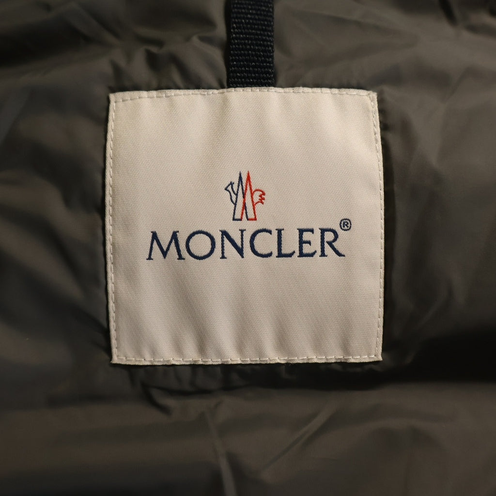 MONCLER(モンクレール) ALLEMAND GIUBBOTTO ファーファー付き ジップアップ ダウンジャケット アウター グレー V0054 E20914091825