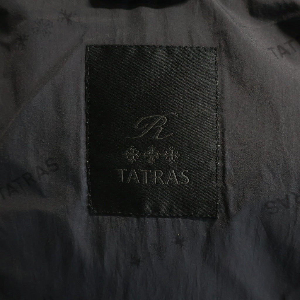 TATRAS(タトラス) DOMIZIANO ジップアップ ウールダウンジャケット ブラック MTAT22A4289-D