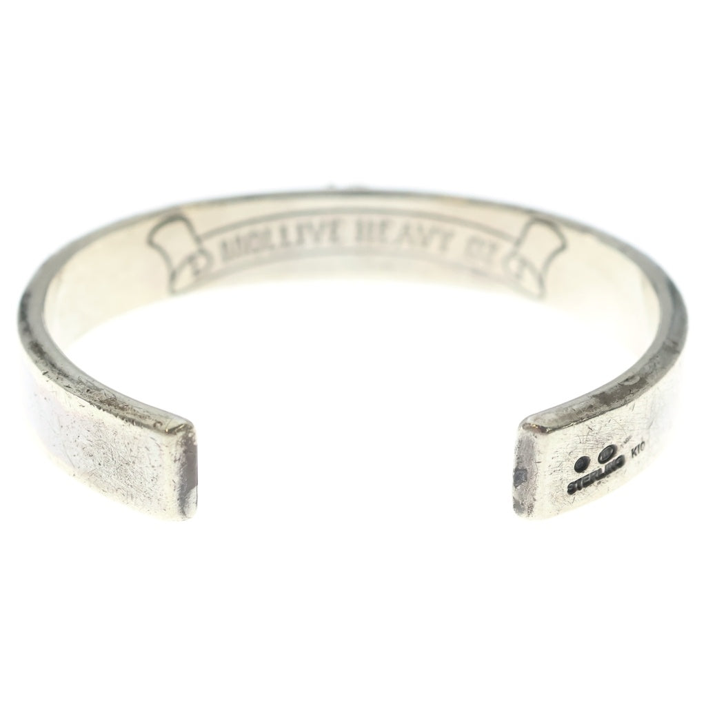 NO BRAND(ノーブランド) mollive HeavyOZ モリーヴヘヴィーオンス RAT BRACELET K10ラットメタル 平打ちバングル シルバー/ゴールド OZ-B-2020RT-K10