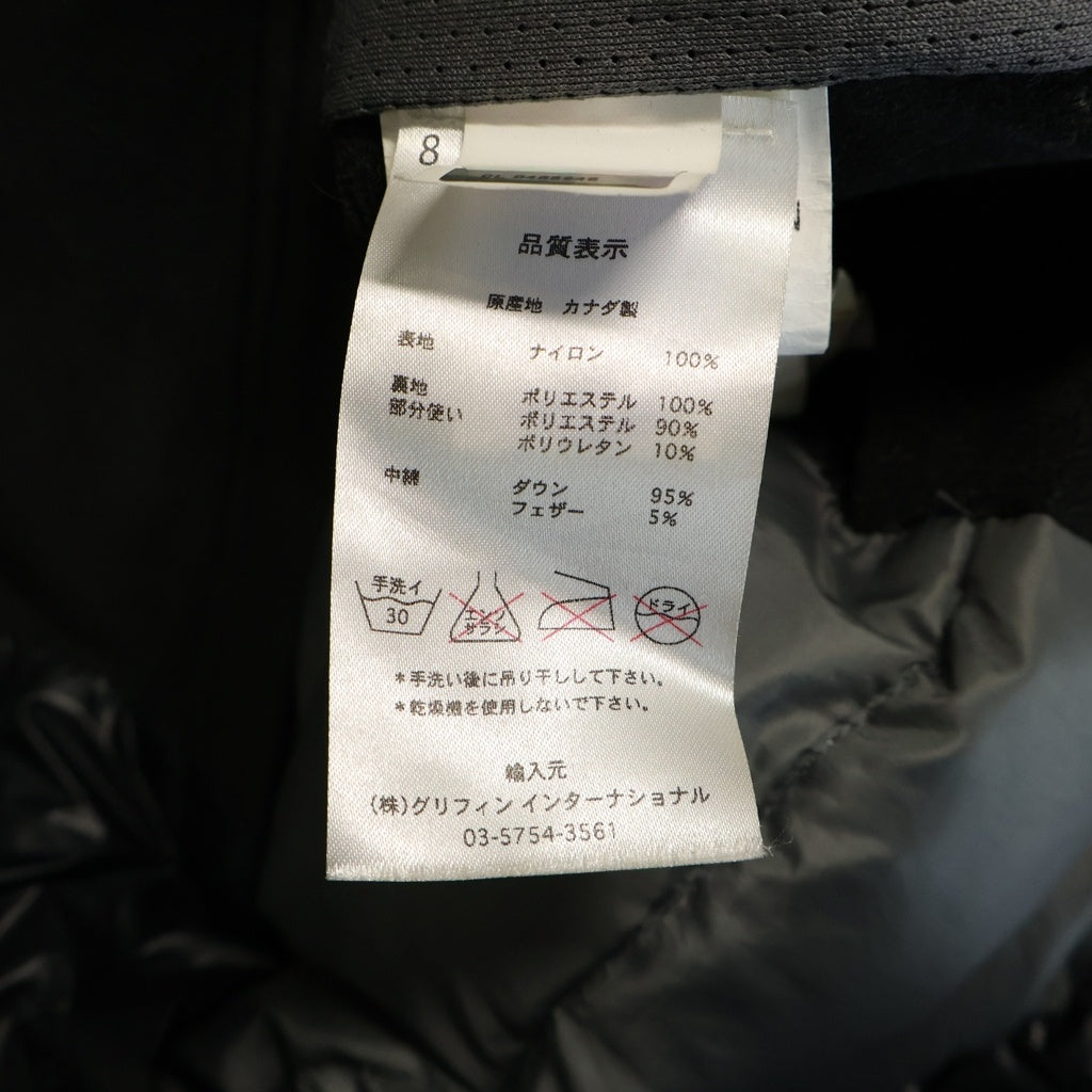 CANADA GOOSE(カナダグース) HYBRIDGE LITE VEST ワッペンロゴ ハイブリッジ ライト ベスト ブラック 5090JM