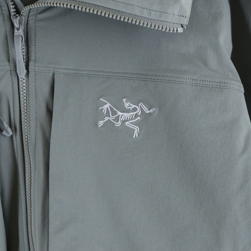 ARC'TERYX(アークテリクス) GAMMMA HOODY ガンマ フーディー ジップアップ ナイロン ジャケット グレー X000009905