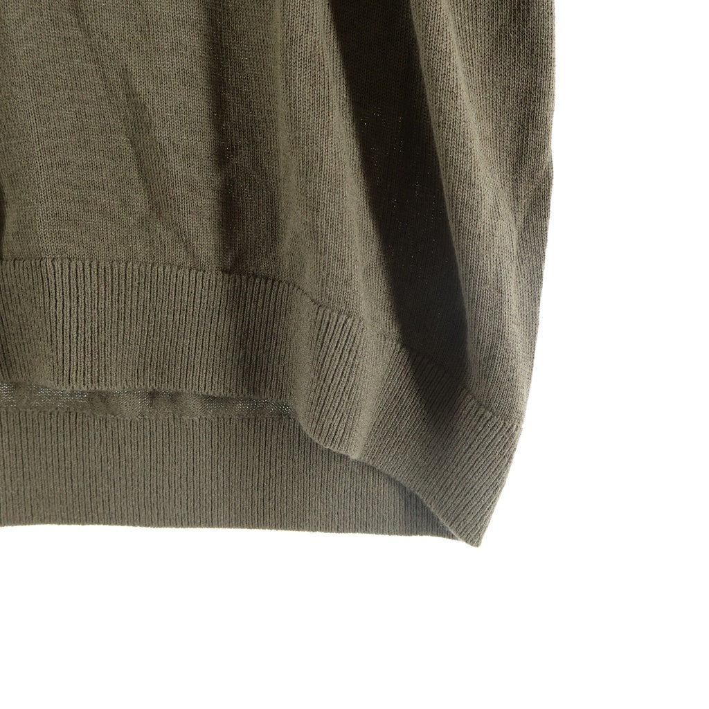 KITH(キス) Fine Rayon Knit Baldwin Polo ファイン レーヨン ニット ボールドウィン ポロ シャツ 半袖 ブラウン 26-081-060-0010-2-0