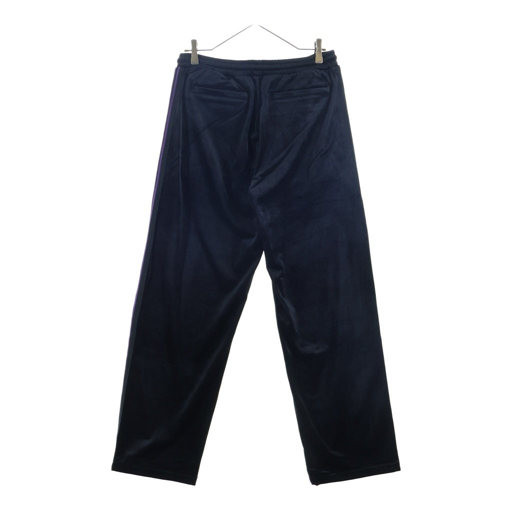 Needles(ニードルス) ×KITH キス ベロア サイドライントラックパンツ ブラック 26-030-060-0044-3-0