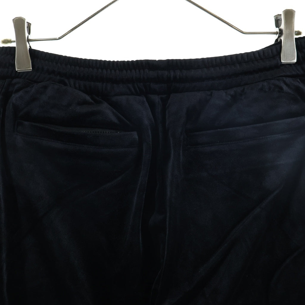 Needles(ニードルス) ×KITH キス ベロア サイドライントラックパンツ ブラック 26-030-060-0044-3-0