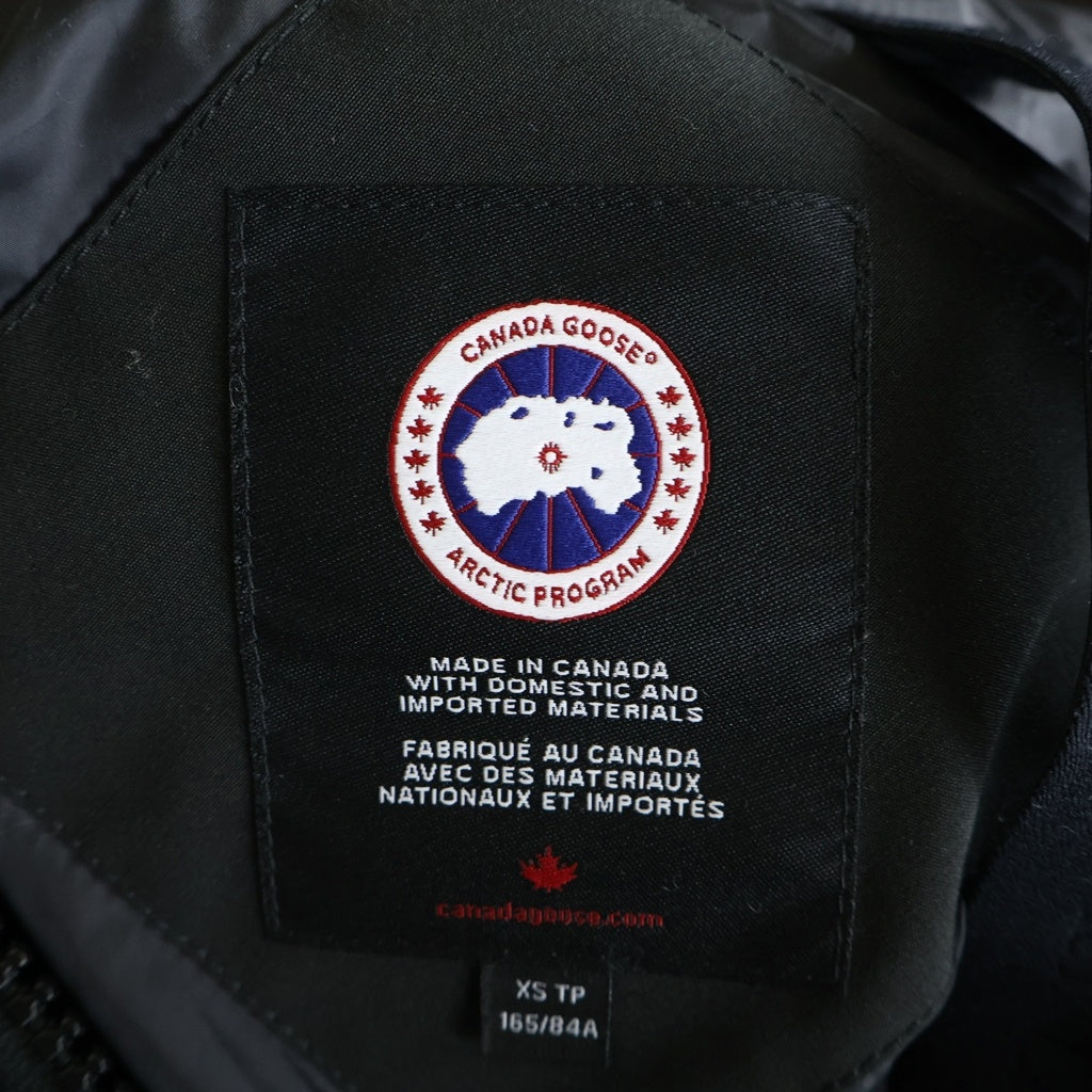 CANADA GOOSE(カナダグース) ELMVALE PARKA エルムヴェール パーカ ジップアップダウンジャケット ブラック レディース 3831L