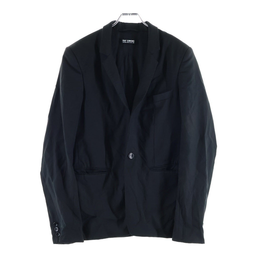 RAF SIMONS(ラフシモンズ) 07AW 1B テーラードジャケット ブラック