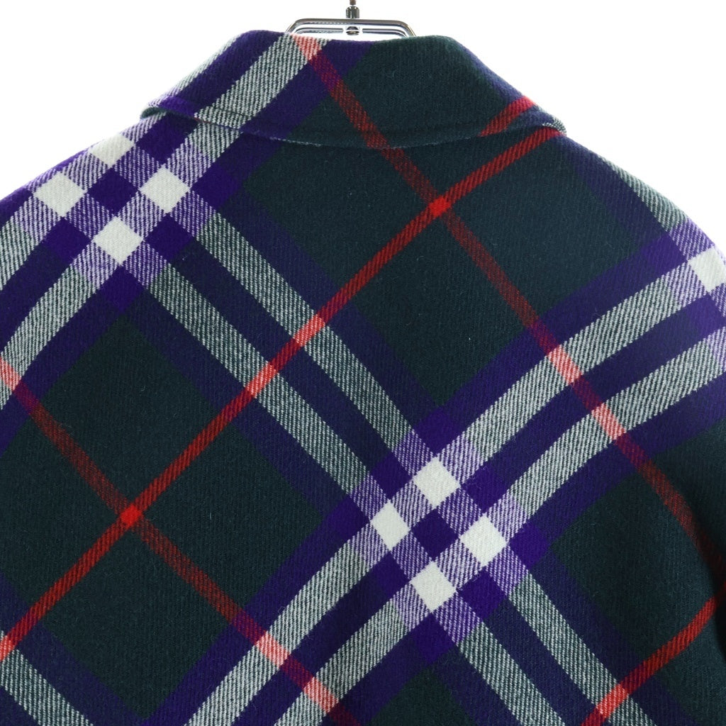 BURBERRY(バーバリー) Claydon Vine Royal Check Wool Jacket クレイドン ヴァイン ロイヤル IP チェック ウール ジャケット グリーン 8104155