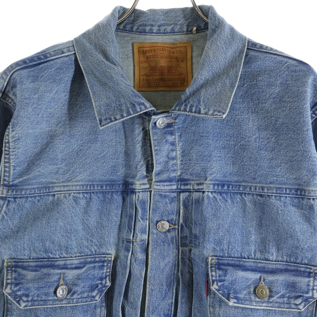 Levi's VINTAGE CLOTHING(リーバイス ビンテージ クロージング) 507XX 1953モデル 2nd デニム トラッカー ジャケット インディゴ PC9-70507-0067