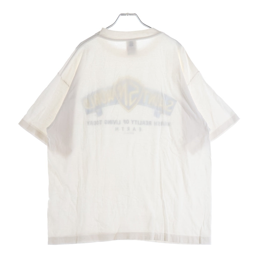 SAINT MICHAEL(セントマイケル) 26SS SS T-SHIRT / SAINT WORLD セントワールド 半袖カットソー Tシャツ ホワイト SM-MK8-0000-015
