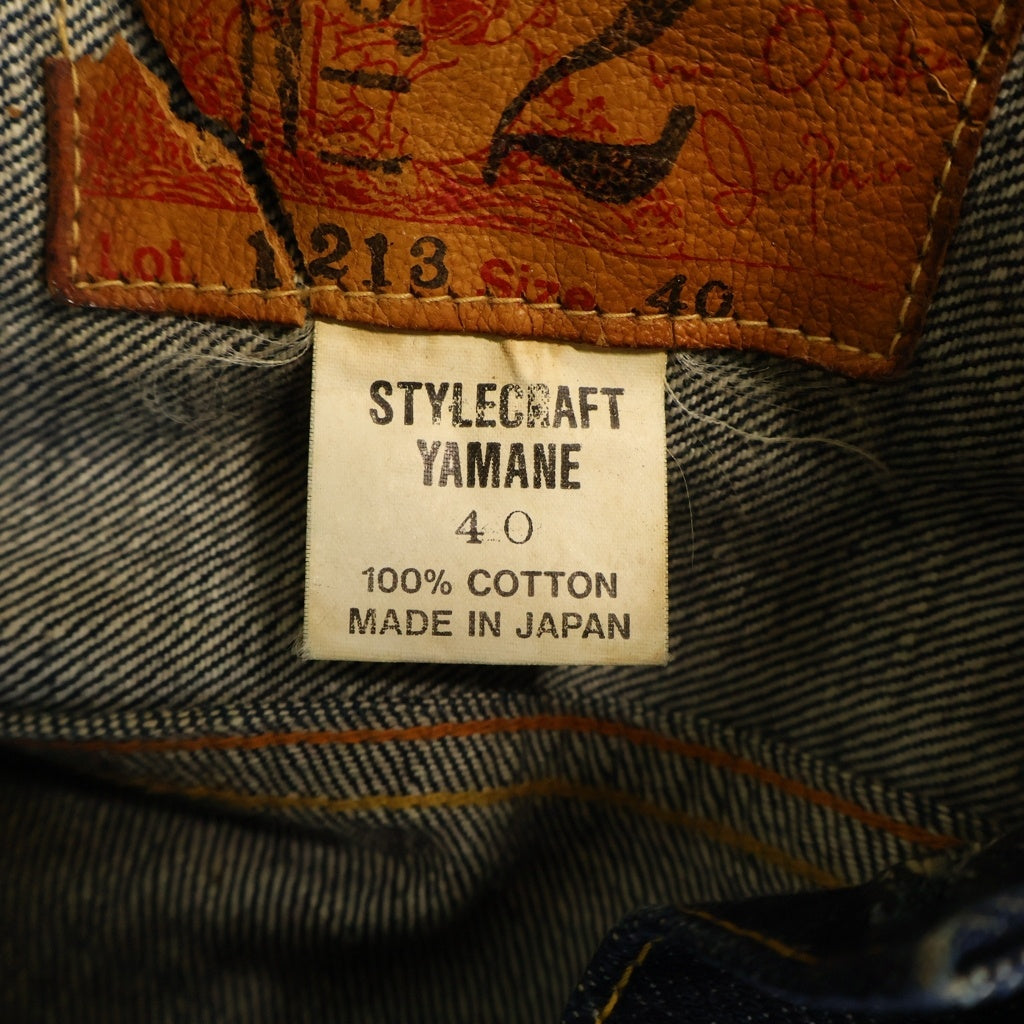 EVISU(エビス) LOT1213 1stタイプ デニム トラッカー ジャケット インディゴ