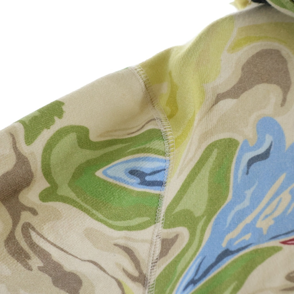 A BATHING APE(アベイシングエイプ) BAPE ART CAMO SHARK HOODIE アートカモ フーデッド ジップアップ シャークパーカー レディース マルチ 001ZPJ802009L