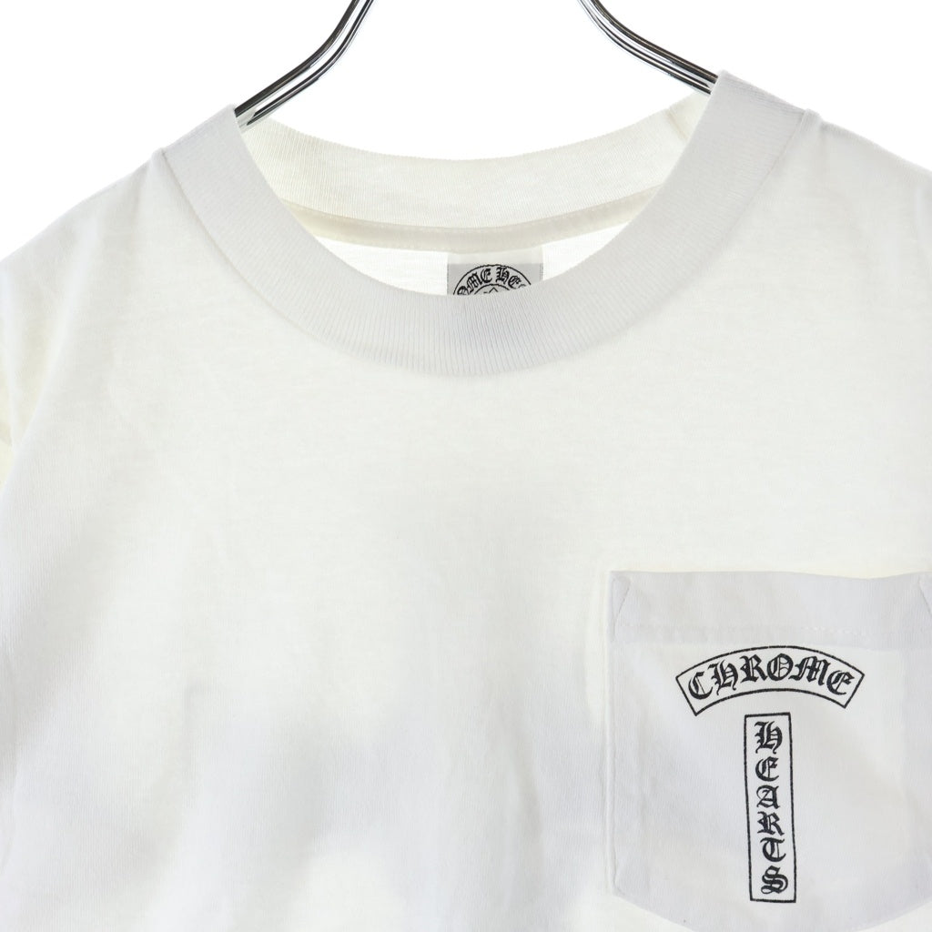 CHROME HEARTS(クロムハーツ) OLD CELTIC CROSS S/S Tee ケルティッククロス プリント半袖Tシャツ カットソー ホワイト レディース