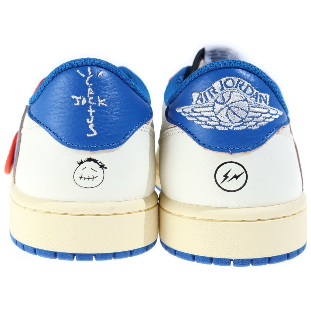 NIKE(ナイキ) ×TRAVIS SCOTT FRAGMENT DESIGN AIR JORDAN LOW エアジョーダン 1 ローカットスニーカー US9.5/27.5cm DM7866-104