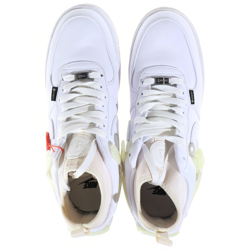 NIKE(ナイキ) ×UNDERCOVER AIR FORCE 1 LOW SP UC WHITE GORE-TEX アンダーカバー エアフォース1 ゴアテックス ローカットスニーカー ホワイト US10/28cm DQ7558-101