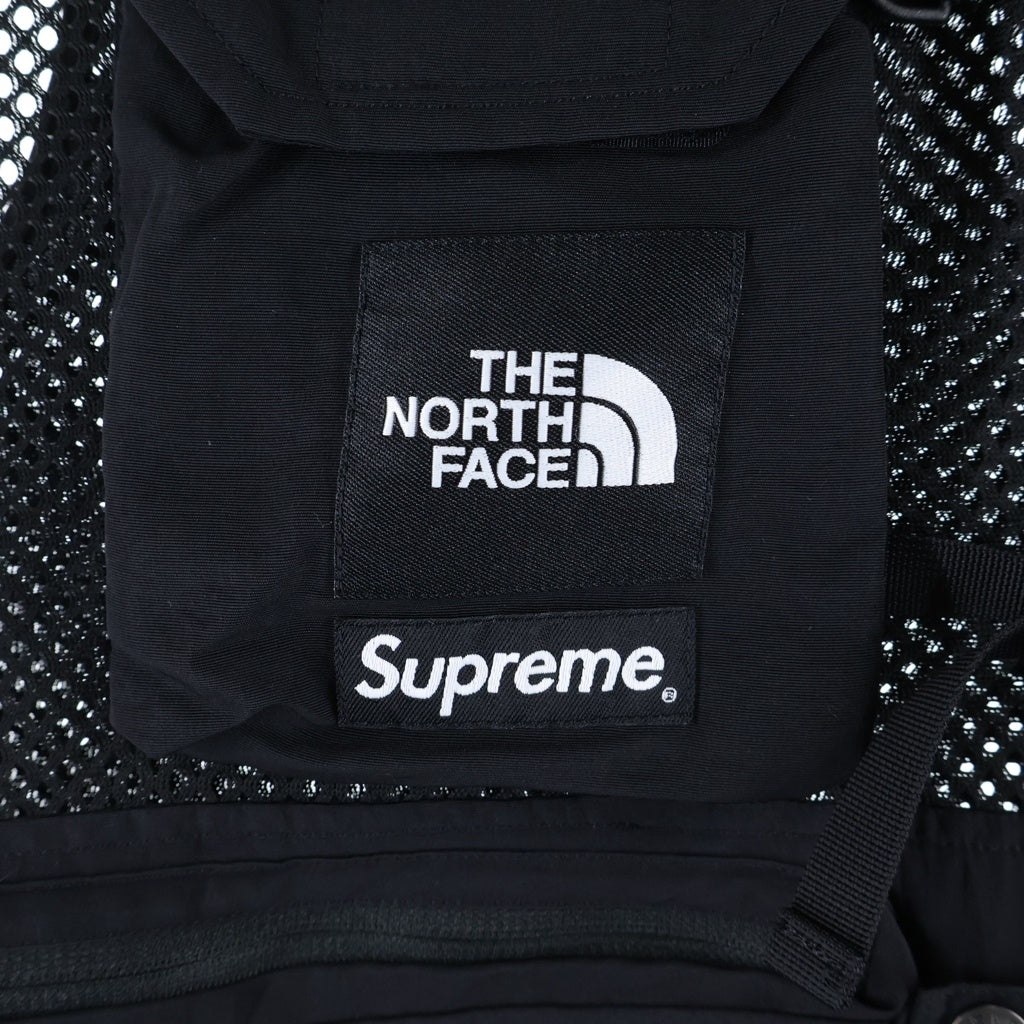 SUPREME(シュプリーム) 20SS ×THE NORTH FACE Cargo Vest ×ザノース・フェイス ジップアップメッシュカーゴベスト ブラック NF0A4QSZ