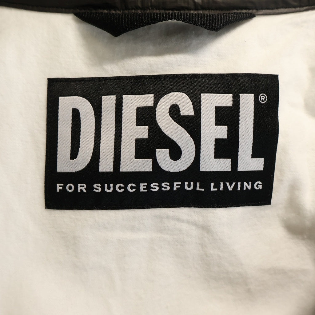 DIESEL(ディーゼル) J-SOFORI ジップアップ ナイロンジャケット ブラック 0DMAJ