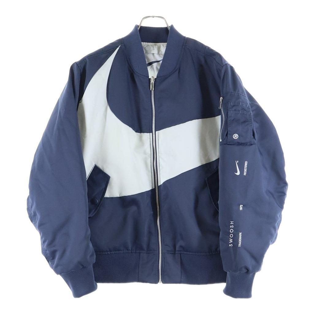 NIKE(ナイキ) AS M NSW SYNFL SWOOSH BOMBER スウッシュ ボンバー ジャケット ネイビー DD6056-437