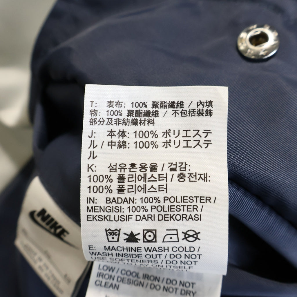 NIKE(ナイキ) AS M NSW SYNFL SWOOSH BOMBER スウッシュ ボンバー ジャケット ネイビー DD6056-437