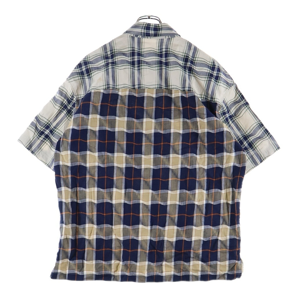 LOEWE(ロエベ) 25SS クラシックカラー チェック 半袖 シャツ マルチ H526Y05W34