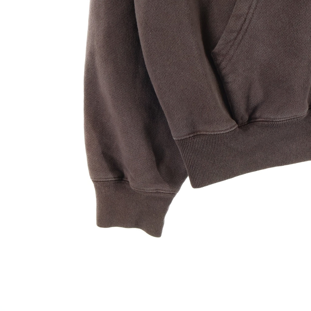 BoTT(ボット) Washed Script Logo Zip Hoodie 251BoTT25 ウォッシュドスクリプトロゴジップフーディ ブラウン