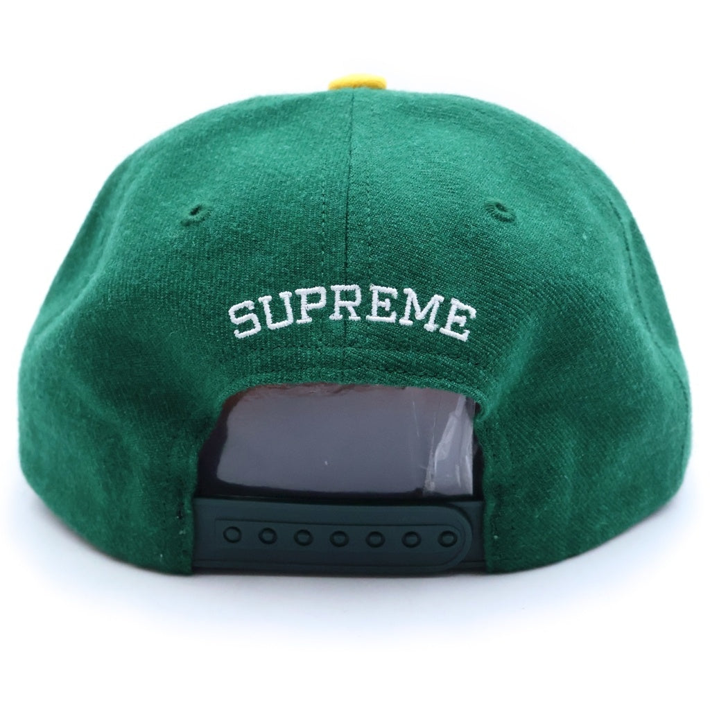 SUPREME(シュプリーム) 23AW Neil Blender Arrow 6-Panel ニールブレンダー6パネルキャップ 帽子 グリーン/イエロー