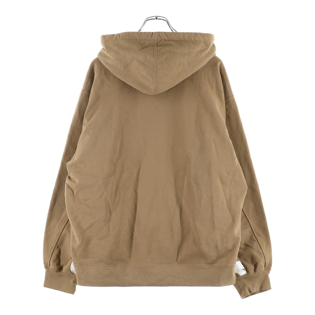 SUPREME(シュプリーム) 22SS Cropped Panels Hooded Sweatshirt クロップド パネルズ フーデッド スウェットシャツ パーカー ブラウン