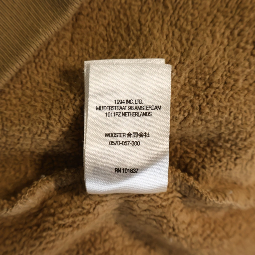 SUPREME(シュプリーム) 22SS Cropped Panels Hooded Sweatshirt クロップド パネルズ フーデッド スウェットシャツ パーカー ブラウン