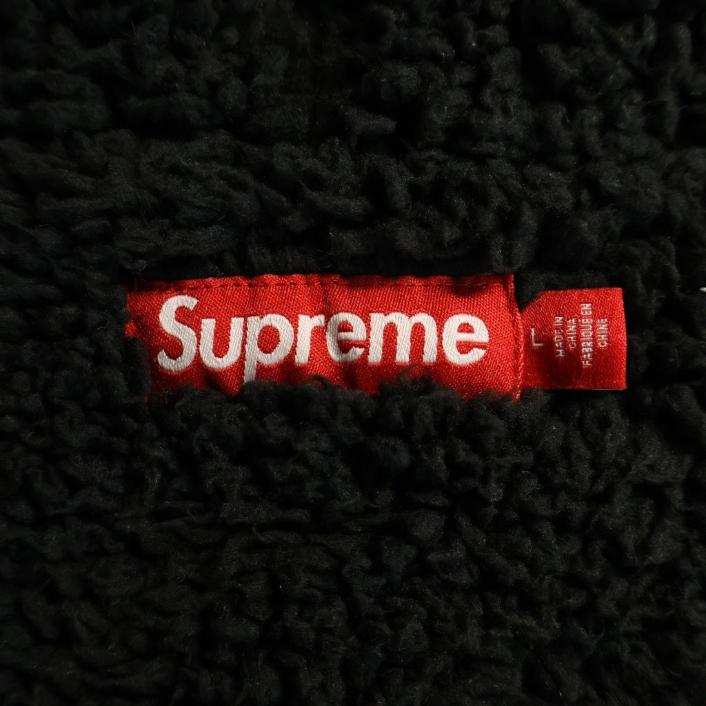 SUPREME(シュプリーム) 25AW Lined Zip Up Hooded Flannel Shirt ラインド ジップ アップ フーデッド フランネル シャツ イエロー