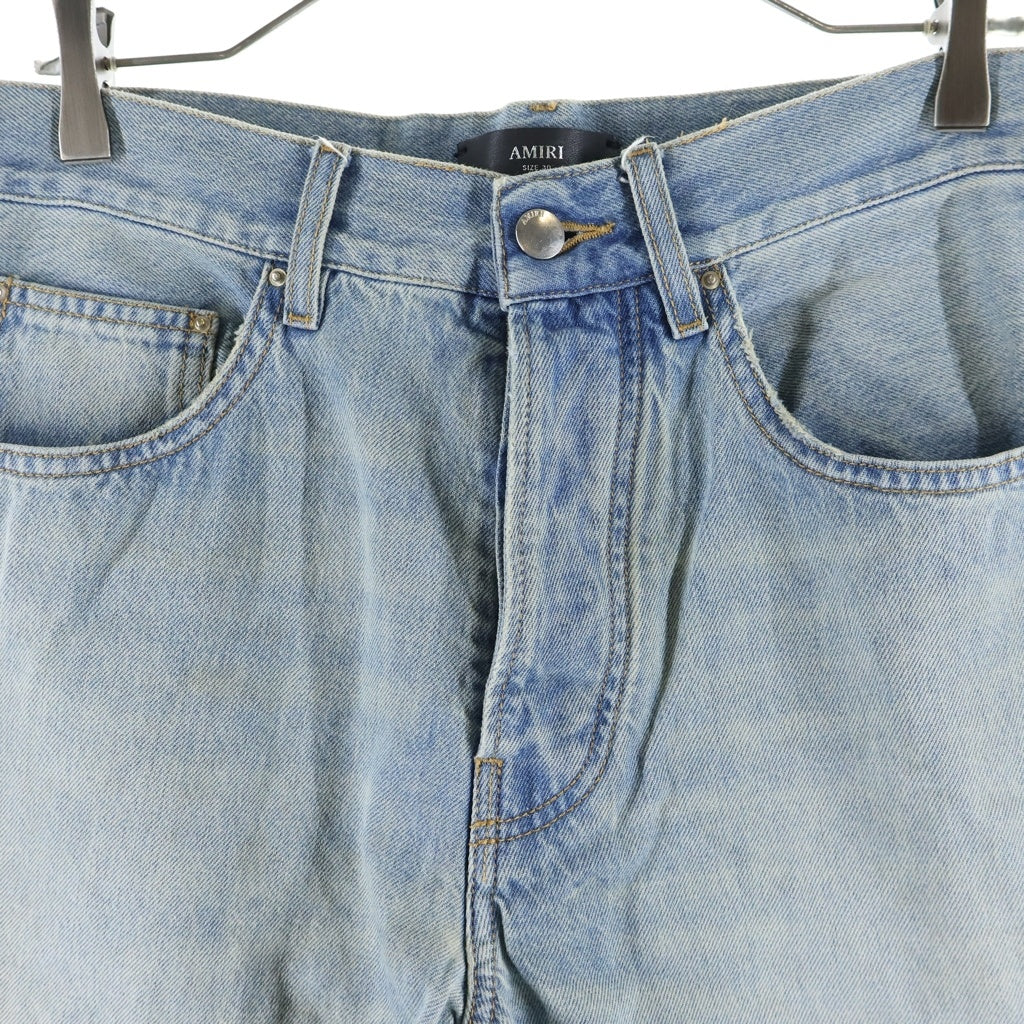 AMIRI(アミリ) STRAIGHT FLARE JEAN ストレートフレアジーンズ ブーツカットデニム インディゴ SRAMDNGH1089