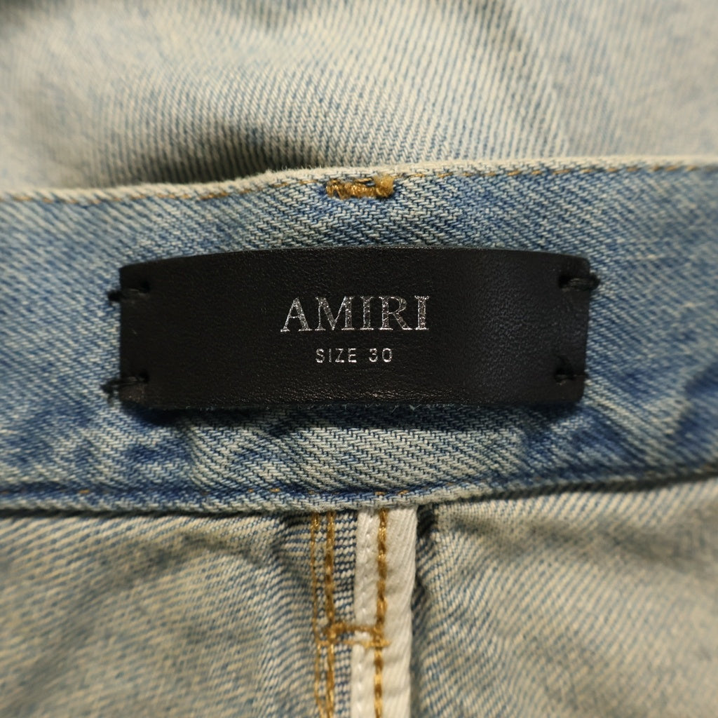 AMIRI(アミリ) STRAIGHT FLARE JEAN ストレートフレアジーンズ ブーツカットデニム インディゴ SRAMDNGH1089