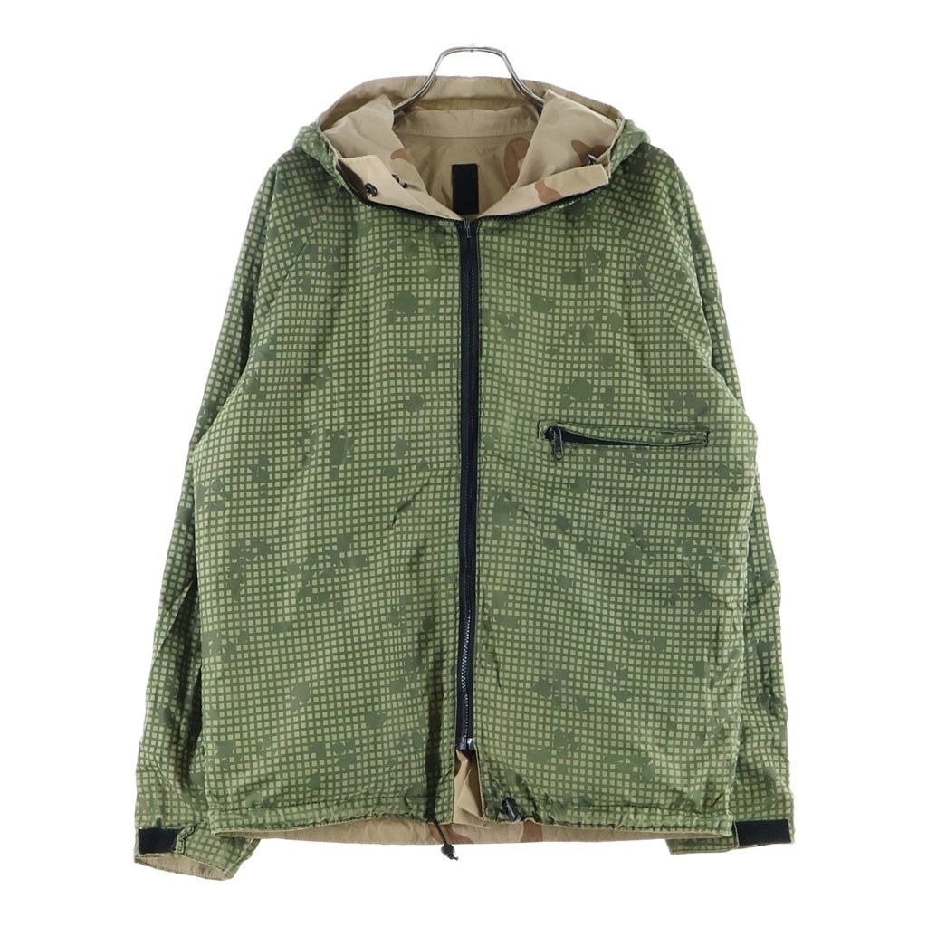 NO BRAND(ノーブランド) Night Desert Camo Gore-Tex ゴアテックス カモ柄 リバーシブル ミリタリージャケット カーキ