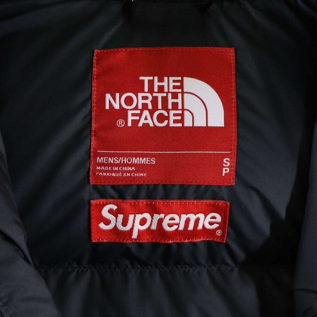 SUPREME(シュプリーム) ×The North Face Nuptse Jacket Leaves ×ザノースフェイス 枯葉 ヌプシ ジャケット リーブス ブラウン/ブラック ND51602I