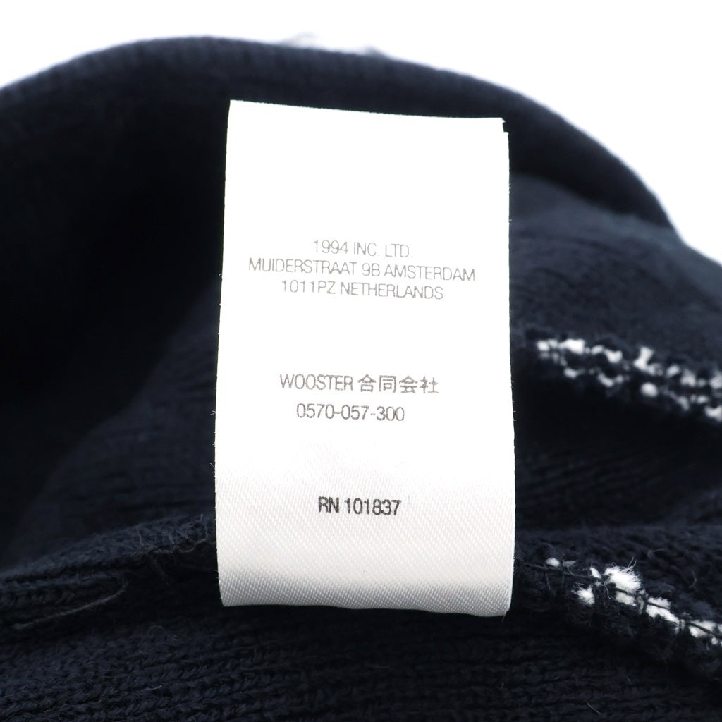SUPREME(シュプリーム) 22SS Rose Beanie ローズ柄 ロゴ デザイン ビーニー 帽子 ブラック