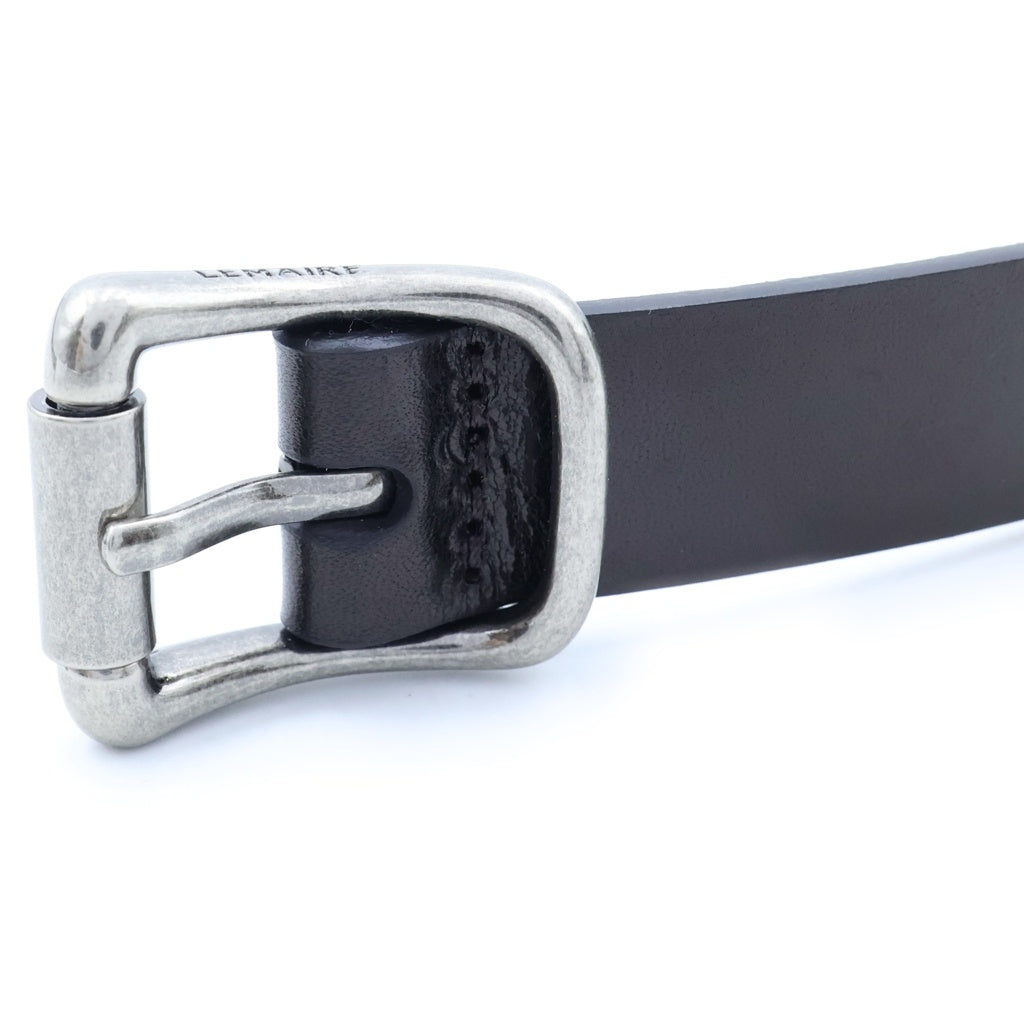 LEMAIRE(ルメール) ALMOND STUD BELT アーモンド スタッズ ベルト ブラック/シルバー