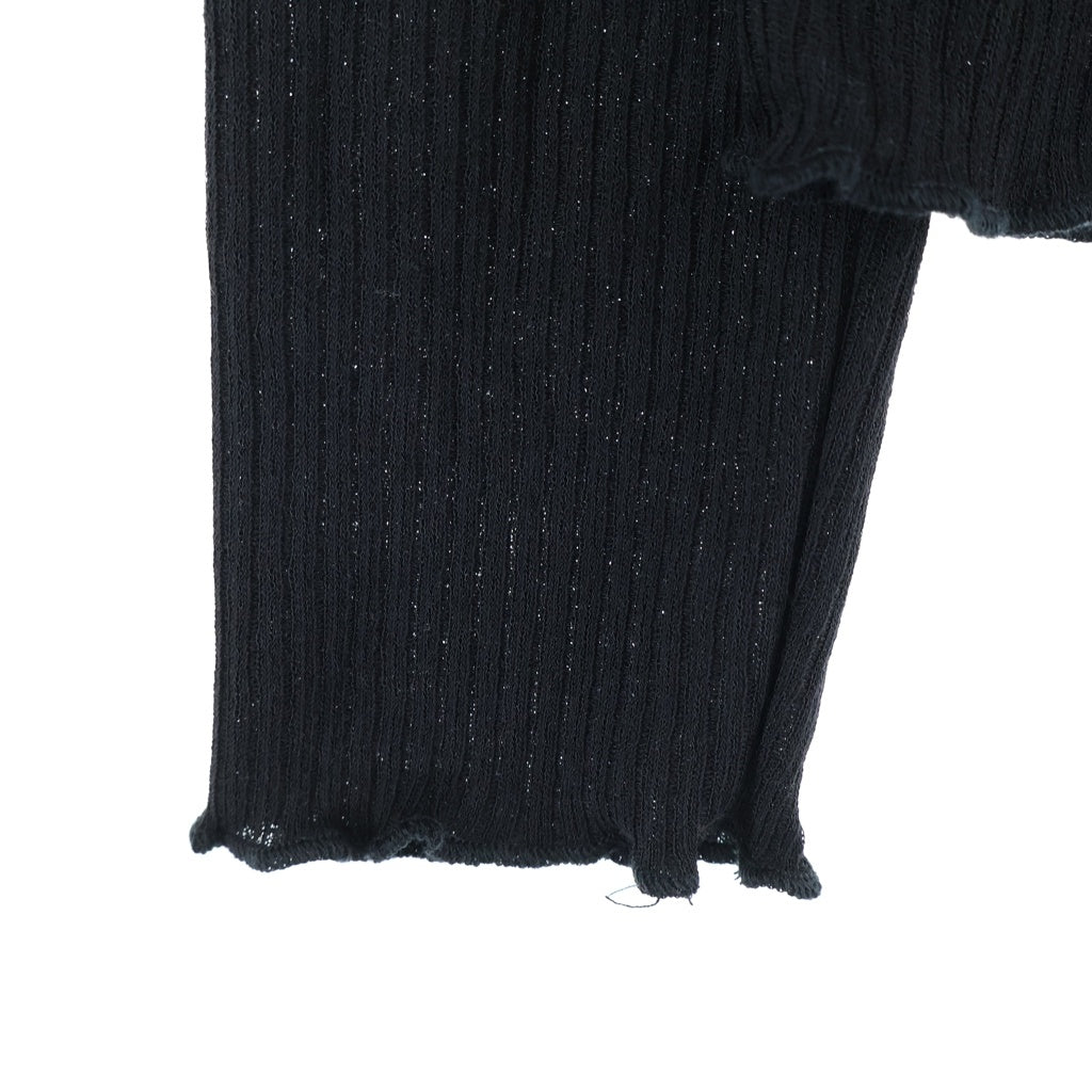 OUR LEGACY(アワーレガシー) ELONGATED LONGSLEEVE エルンゲーテッド ロングスリーブ カットソー ブラック M4266EC