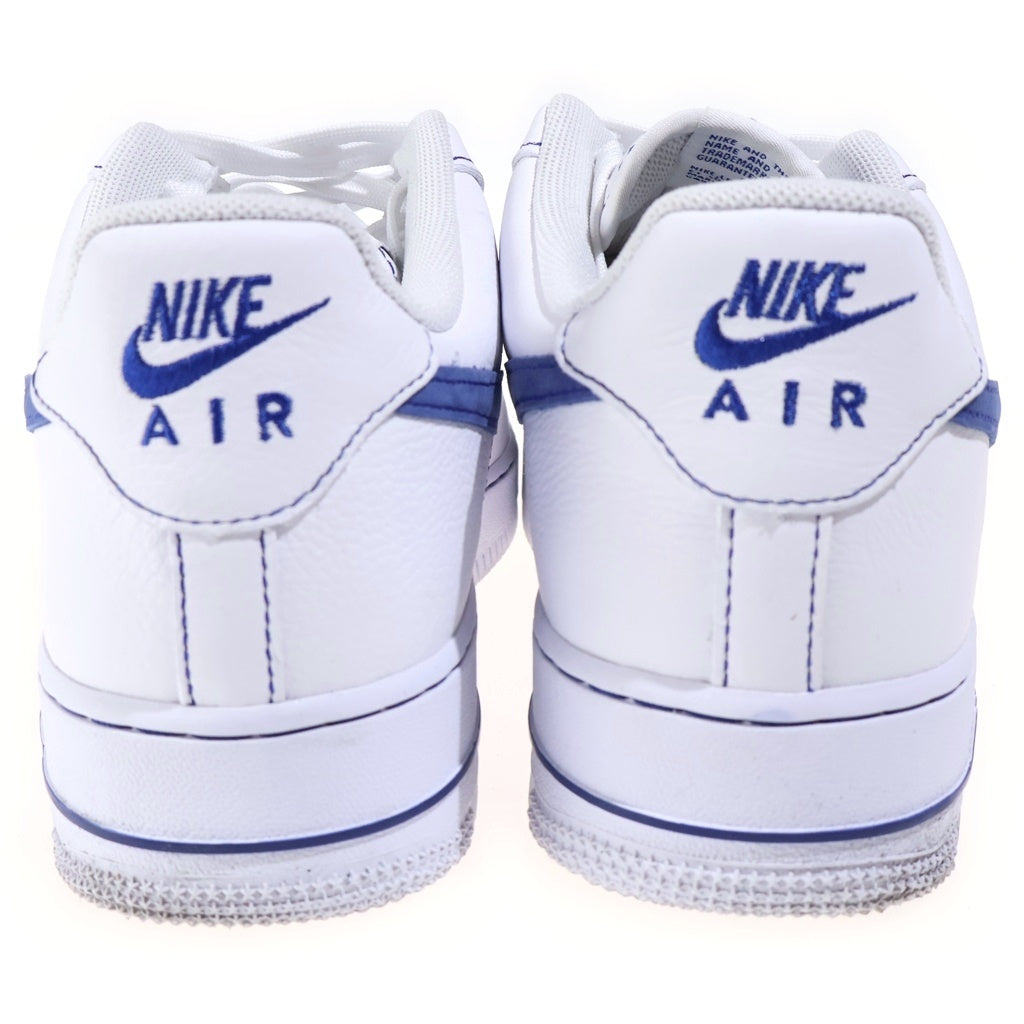 NIKE(ナイキ) Air Force 1 Low Blue Stitch エアフォース1 ブルーステッチ ローカット スニーカー ホワイト US10.5/28.5cm HQ2037-100