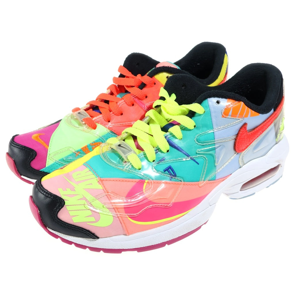 NIKE(ナイキ) ×atmos AIR MAX 2 LIGHT MULTI アトモス エアマックス ライト ローカットスニーカー マルチ US8.5/26.5cm CJ6200-001
