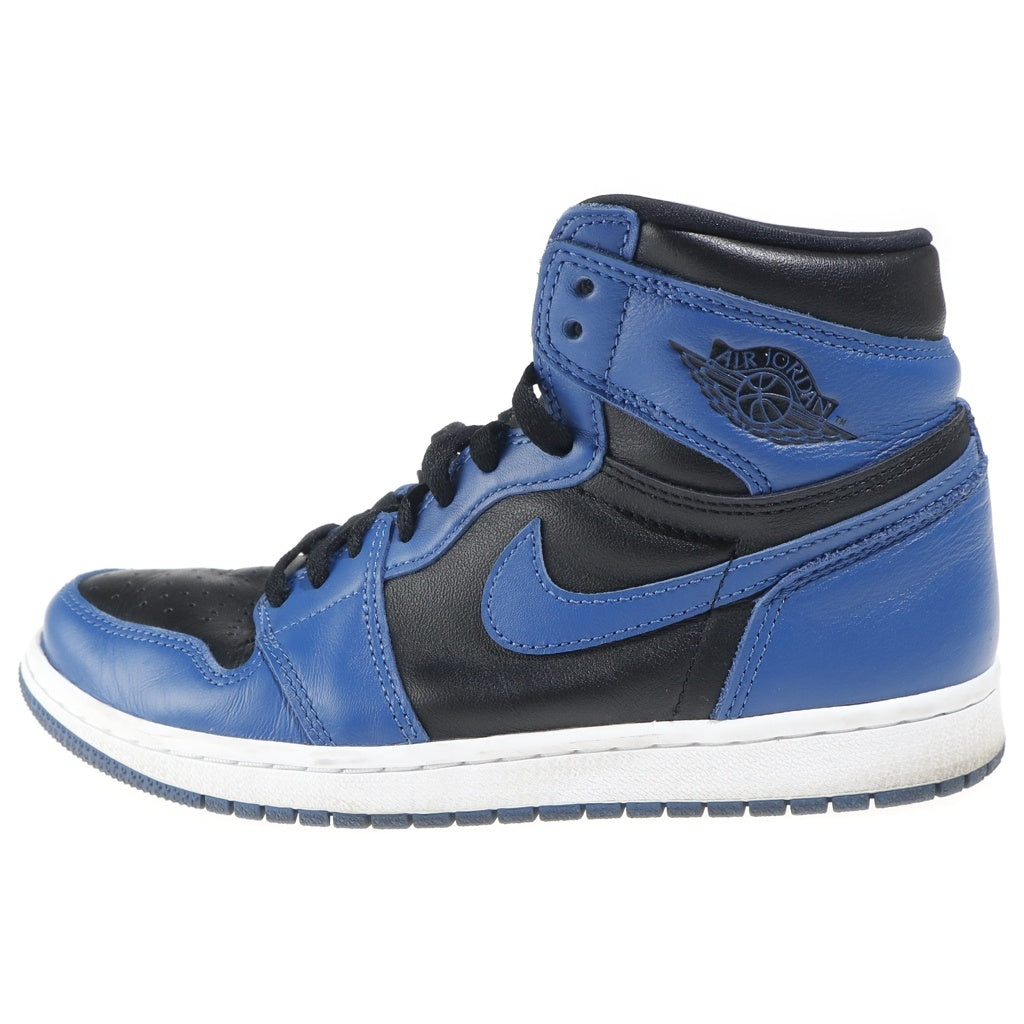NIKE(ナイキ) Air Jordan 1 Retro High OG Dark Marina Blue エアジョーダン1 レトロ ハイ ダークマリーナブルー ハイカットスニーカー ブルー/ブラック US8/26.0cm 555088-404