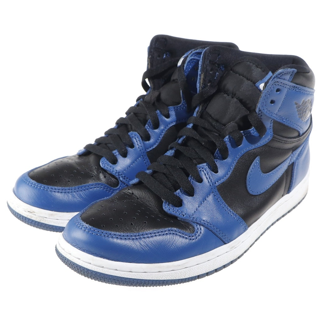 NIKE(ナイキ) Air Jordan 1 Retro High OG Dark Marina Blue エアジョーダン1 レトロ ハイ ダークマリーナブルー ハイカットスニーカー ブルー/ブラック US8/26.0cm 555088-404