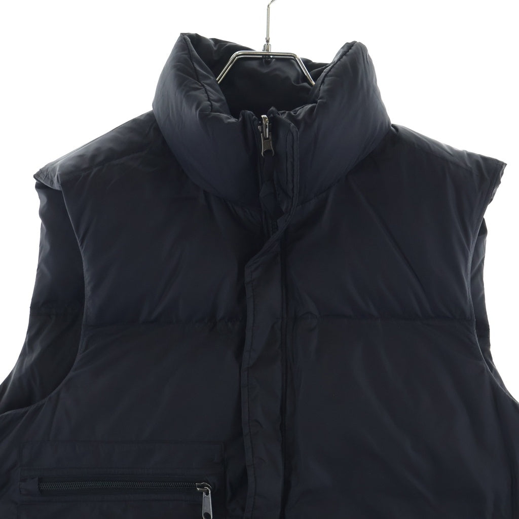 THE NORTH FACE(ザノースフェイス) 24SS AD2023 × CDG NUPTSE VEST シーディージー リバーシブル ヌプシ ダウン ベスト ブラック SM-V001