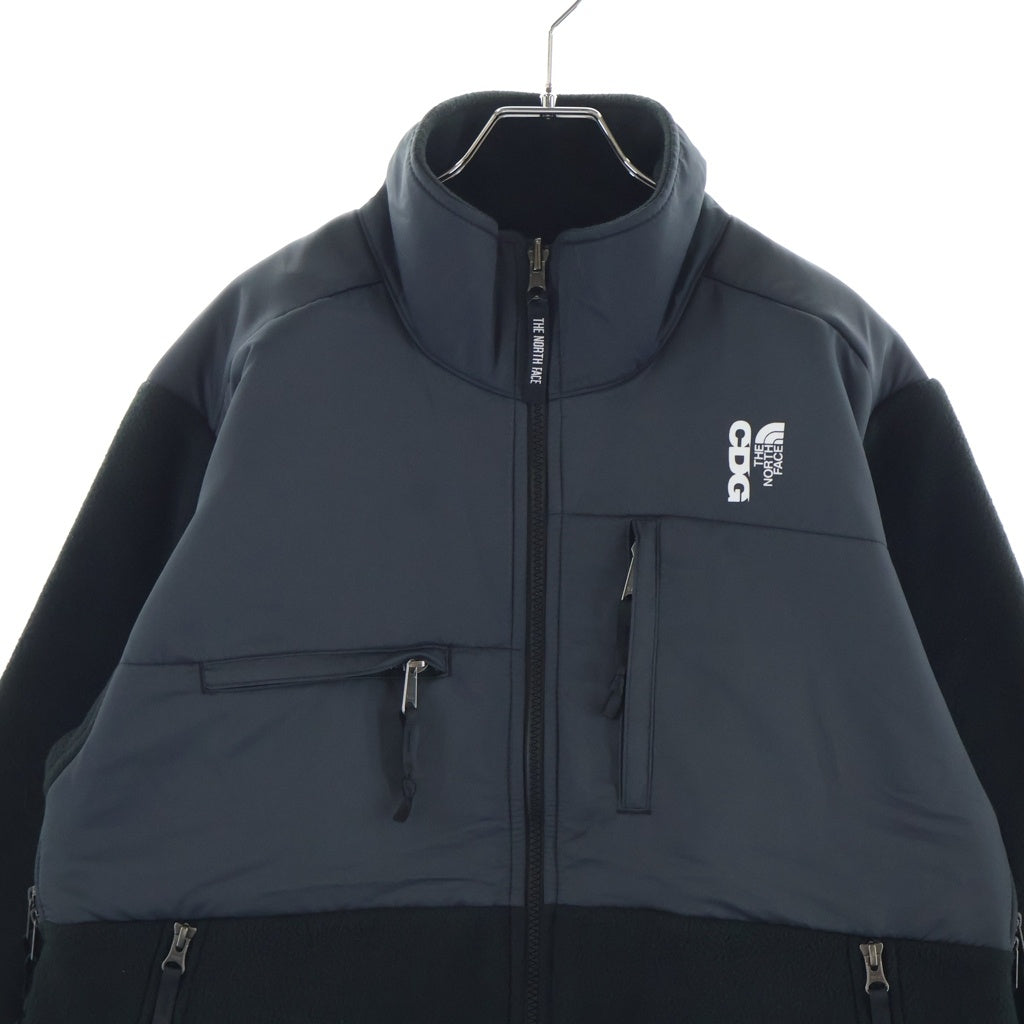 THE NORTH FACE(ザノースフェイス) 24SS AD2023 × CDG DENALI FLEECE POLARTEC JACKET シーディージー デナリ フリース ジャケット ブラック SM-J001