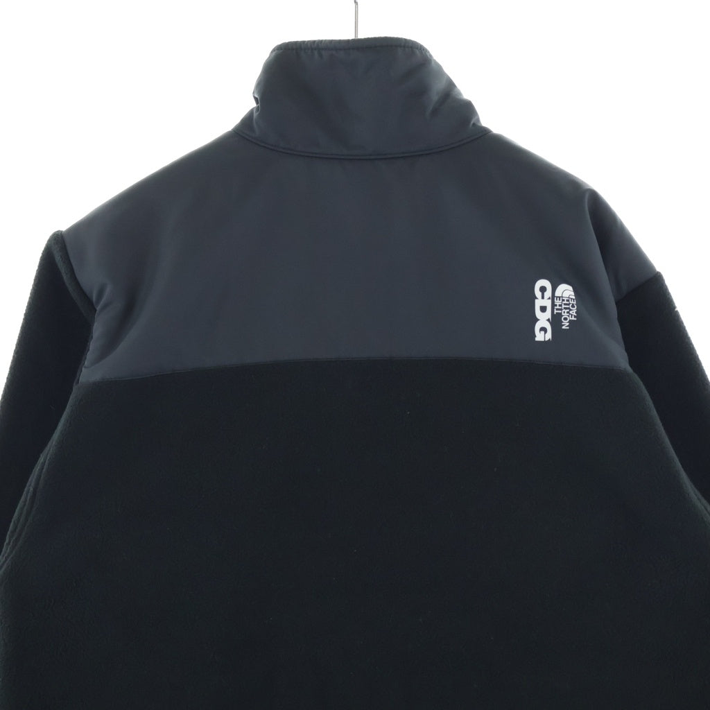THE NORTH FACE(ザノースフェイス) 24SS AD2023 × CDG DENALI FLEECE POLARTEC JACKET シーディージー デナリ フリース ジャケット ブラック SM-J001