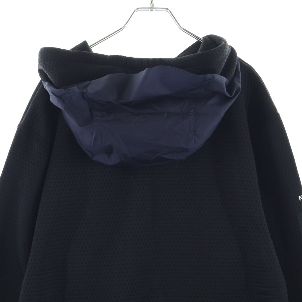 THE NORTH FACE(ザノースフェイス) 23AW × UNDERCOVER SOUKUU DOTKNIT DOUBLE HOODIE アンダーカバー ドットニット ダブル フーディー ブラック NS2C4802