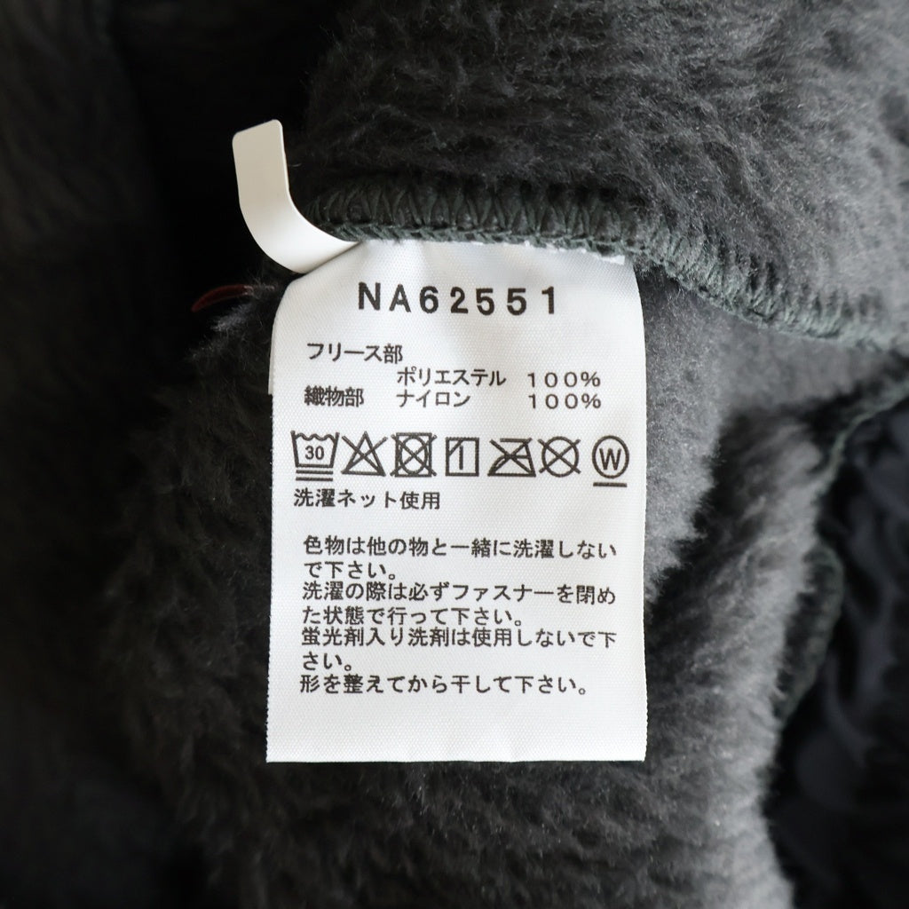 THE NORTH FACE(ザノースフェイス) VERSA LOFT VEST バーサ ロフト フリース ベスト ブラック NA62551