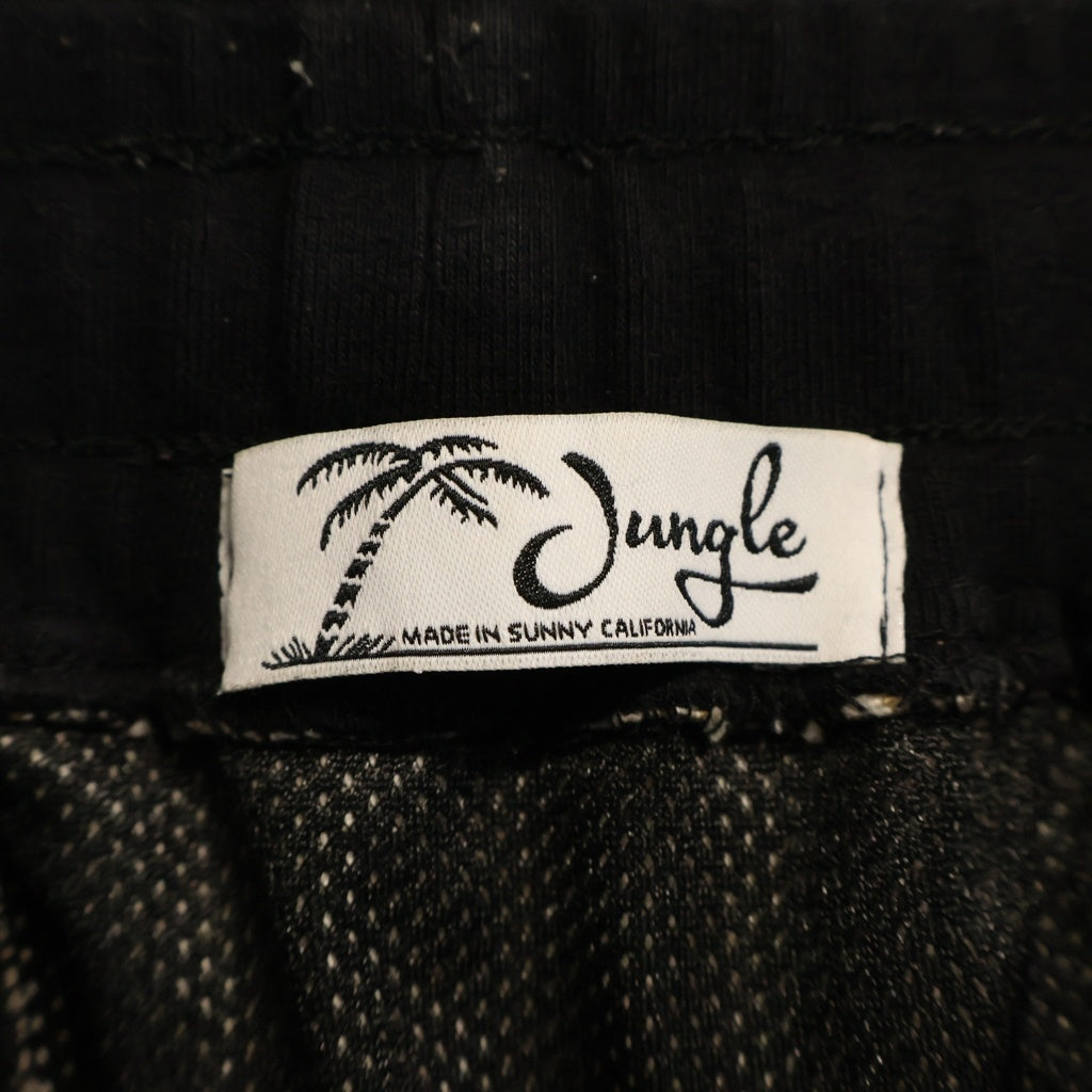 NO BRAND(ノーブランド) jungle gurl ジャングルガール Alepeleke Basketball Short ボタニカルプリント バスケットボール ショーツ イージーパンツ ブラウン