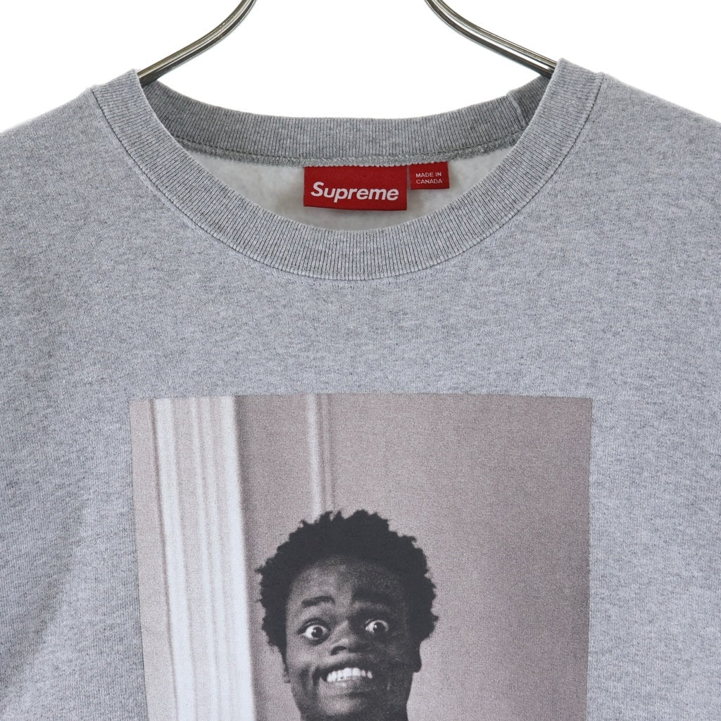 SUPREME(シュプリーム) 24AW ×Thrasher Harold Crewneck スラッシャー ハロルド クルーネック スウェットシャツ グレー