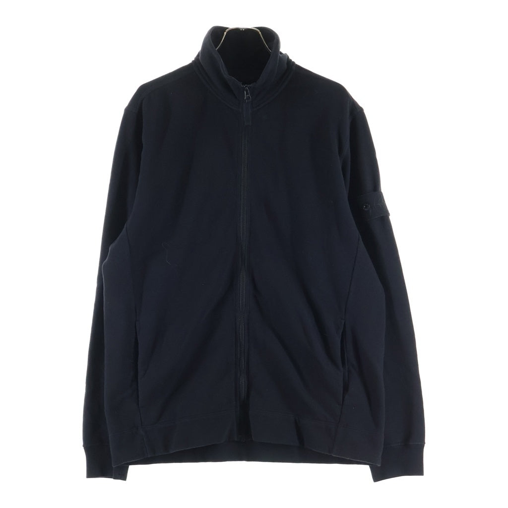 STONE ISLAND(ストーンアイランド) GHOST PIECE ゴーストピース フルジップスウェットジャケット ブラック 8115628F7