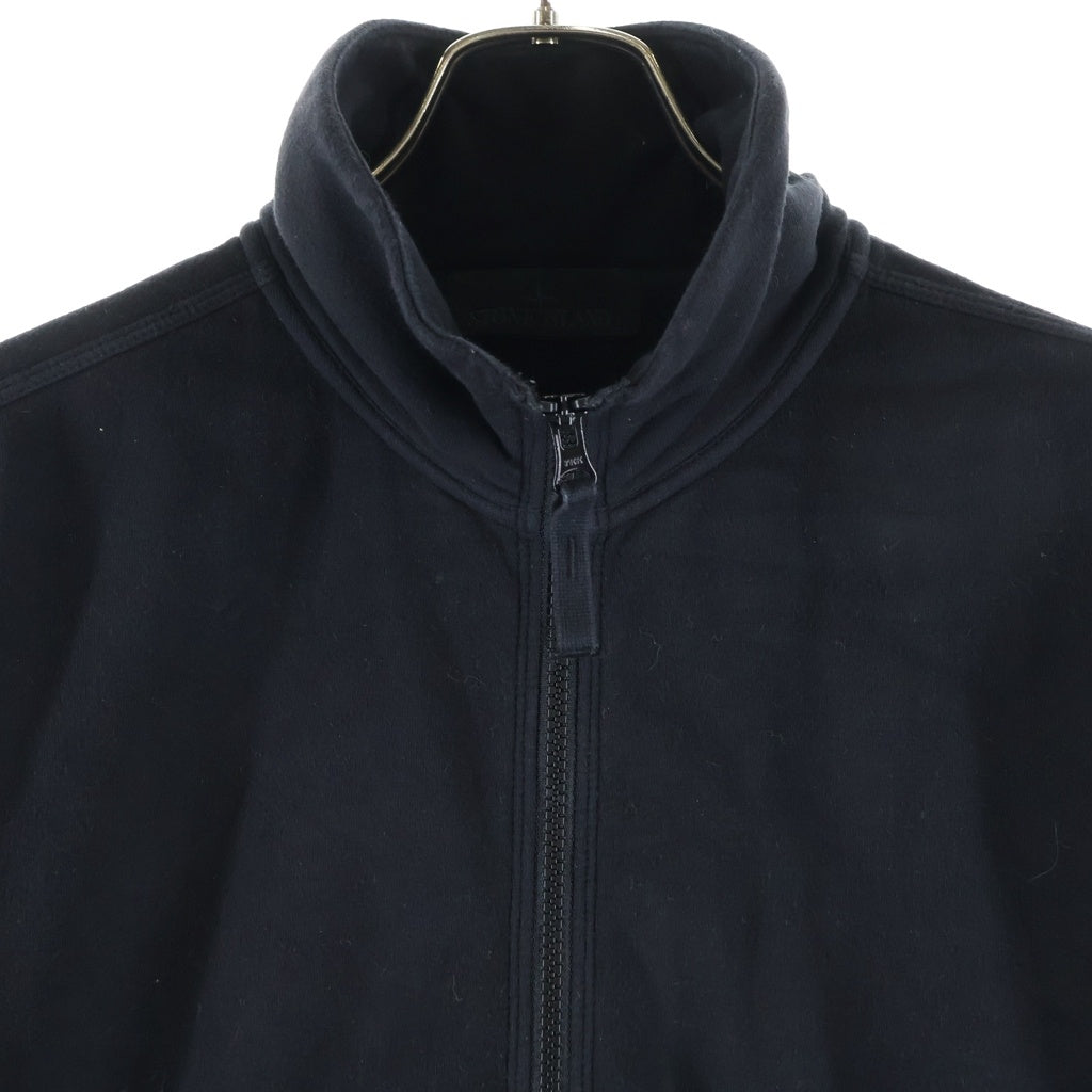 STONE ISLAND(ストーンアイランド) GHOST PIECE ゴーストピース フルジップスウェットジャケット ブラック 8115628F7
