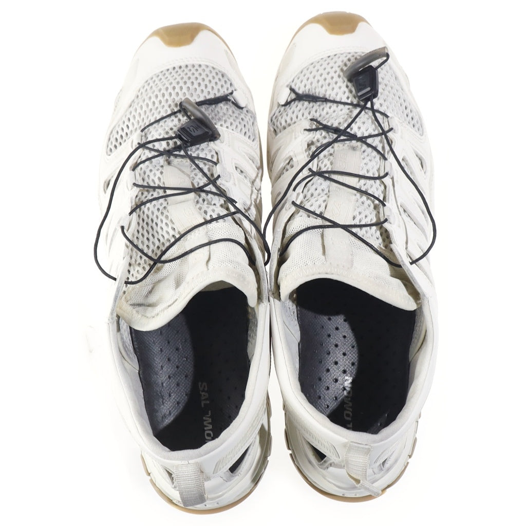 SALOMON(サロモン) XA PRO 3D AMPHIB ドローコード メッシュ ローカットスニーカー ホワイト US9.5/28cm 477401