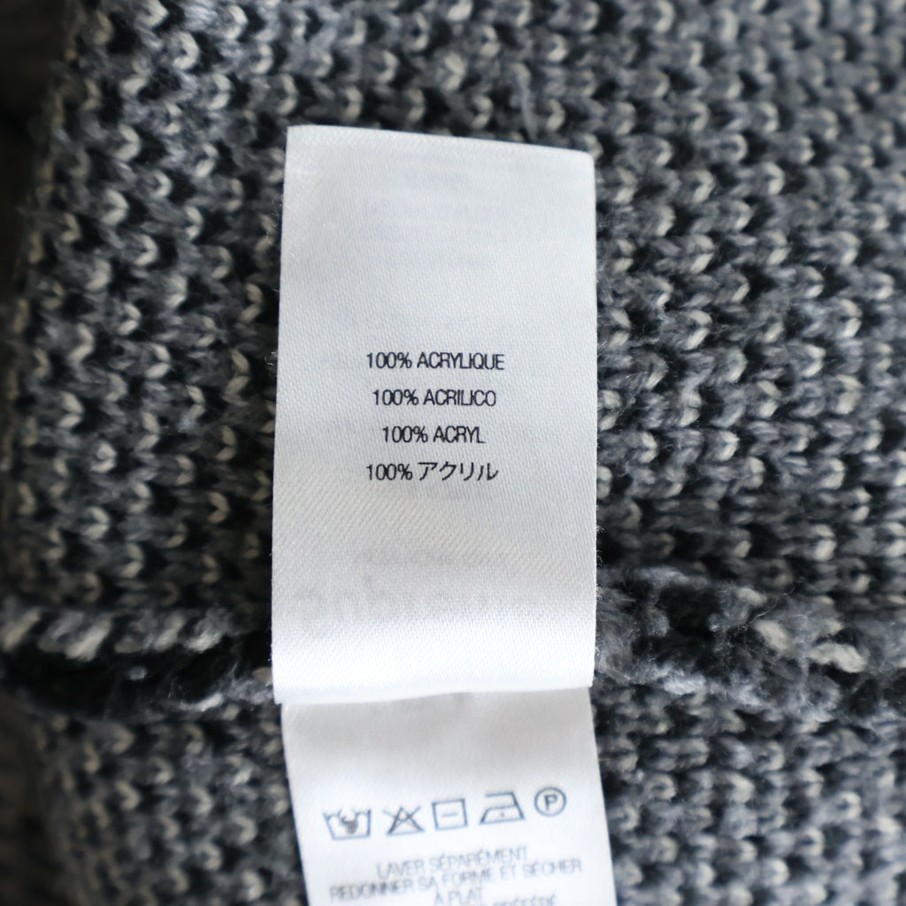 SUPREME(シュプリーム) 22AW Dice Sweater ダイスグラフィックデザイン クルーネックニット セーター ブラック